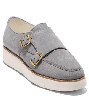 Cole Haan Grand City Platform Monk Sneaker - Gray