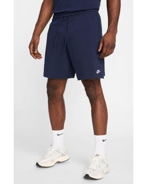 Nike Club Knit Shorts - Blue