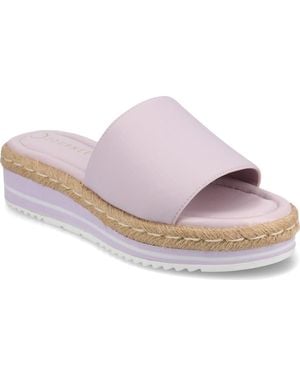 Journee Collection Rosey Wedge Sandal - Purple