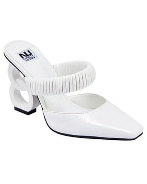 Ninety Union Luna Mule Pump - White