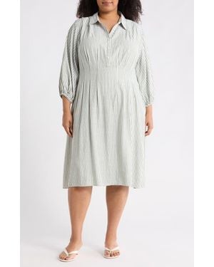 white sweater over dress White Off The Shoulder Sweater Dress main image 1