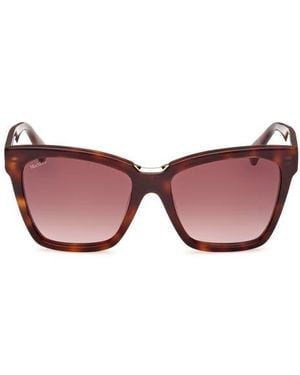 Max Mara 55Mm Cat Eye Sunglasses - Pink