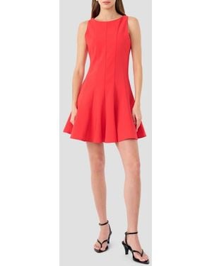 Rebecca Minkoff Skater Dress - Red