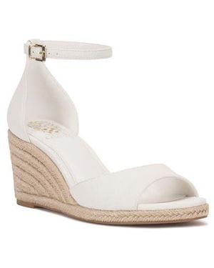 Vince Camuto Faylie Wedge Espadrille Sandal - White