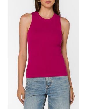 Velvet Heart Tibby Ribbed Tank - Red