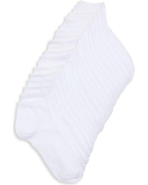 Honeydew Intimates 10-Pack Everyday Essential Quarter Socks - White