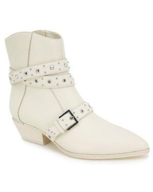 Kenneth Cole Cheyenne Stud Bootie - White