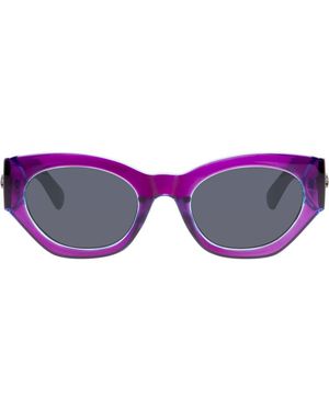 Kurt Geiger 52Mm Cat Eye Sunglasses - Purple