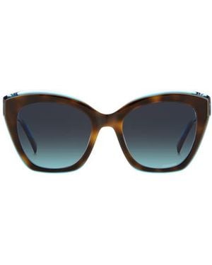 Missoni 54Mm Cat Eye Sunglasses - Blue