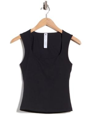 90 Degrees Interlock Monroe Tank - Black