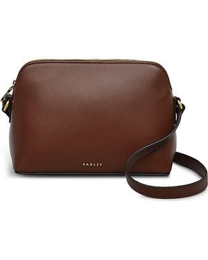Radley Bow Street Leather Crossbody - Brown