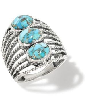 YS GEMS Stabilized Multiband Ring - Blue