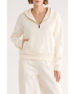 Marika Calliope Quarter Zip Hoodie - Natural