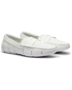 Swims Penny Loafer - White