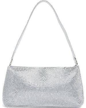 Jessica Mcclintock Jolene Rhinestone Embellished Shoulder Bag - Gray