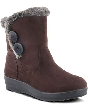 Flexus by Spring Step Istra Waterproof Winter Boot - Brown