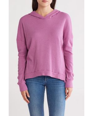 Go Couture Dolman Hoodie Sweatshirt - Pink