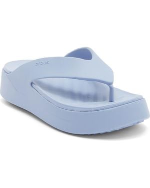 Crocs™ Getaway Platform Flip Flop - Blue