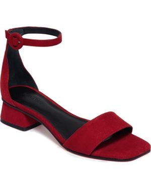 Bernardo Jalena Ankle Strap Sandal - Red