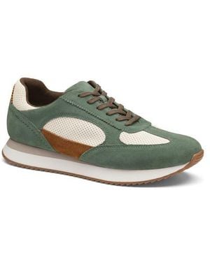Johnston & Murphy Chase Perforated Sneaker - Green