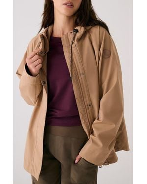 Lolë Lachine Oversize Rain Coat - Brown