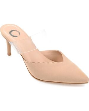 Journee Collection Ollie Pump - Natural