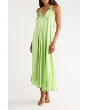FRNCH Auria Woven Dress - Green
