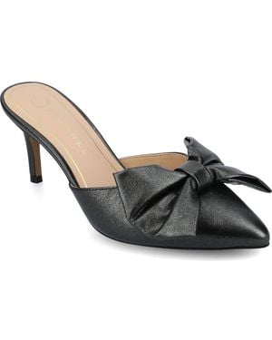 Journee Collection Tiarra Mule Pump - Black