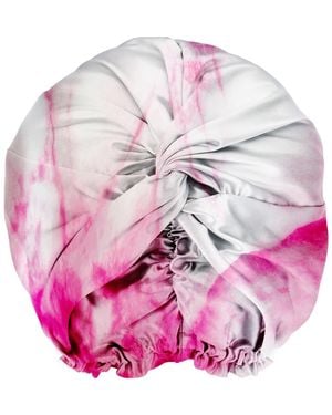 BLISSY Mulberry Silk Hair Bonnet - Pink