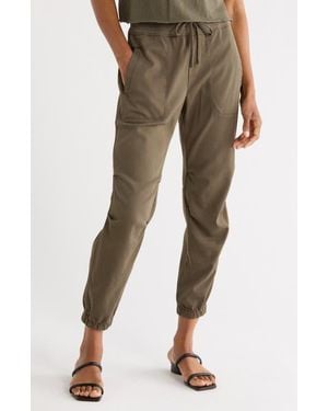 James Perse Soft Drape Utility Pants - Brown