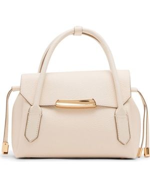 Anne Klein Small Satchel Bag - Natural