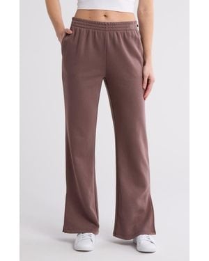 Balance Collection Kensley Slit Sweatpants - Brown