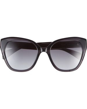 Rag & Bone 54Mm Cat Eye Sunglasses - Black