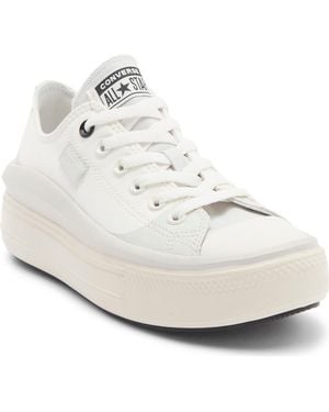Converse Chuck Taylor All Star Move Low Top Platform Sneaker - White