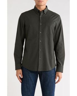 Nordstrom Oxford Button-Down Shirt - Black