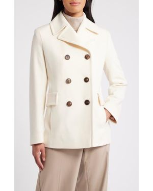 Fleurette Ali Wool Peacoat (Nordstrom Exclusive) - Natural