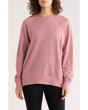 Zella Drew Crewneck Sweatshirt - Pink