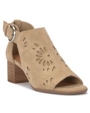 Lucky Brand Cormyn Block Heel Sandal - Natural