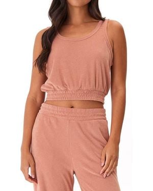 Threads For Thought Tania Terry Cloth Tank - Orange