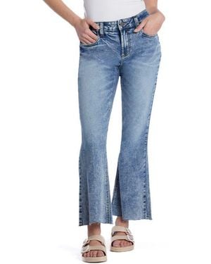 HINT OF BLU Fun Slim Flare Jeans - Blue