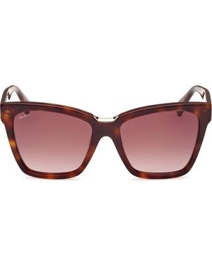 Max Mara 55Mm Cat Eye Sunglasses - Pink