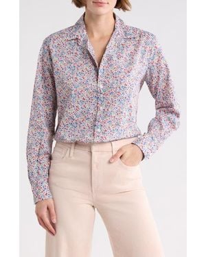 Frank & Eileen Eileen Relaxed Button-Up Shirt - Multicolor