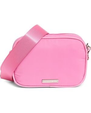 Madden Girl Nylon Camera Bag - Pink