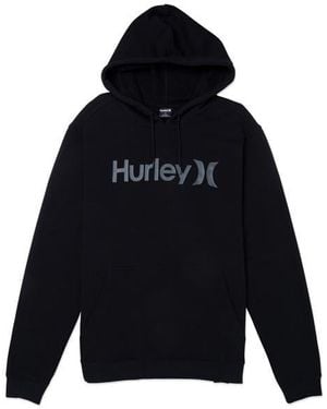 Hurley One & Only Logo Hoodie - Blue