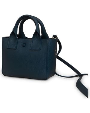 Yvonne Kone Mini Filippo Leather Tote - Blue