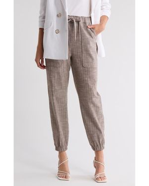 Ramy Brook Emerald Pinstripe Sweatpants - Gray