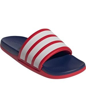 adidas Gender Inclusive Adilette Comfort 2.0 Slide Sandal - Blue
