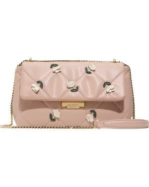 Ted Baker Lisa Marie Quilted Crossbody Bag - Pink