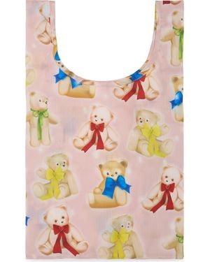 BAGGU Baby Recycled Polyester Reusable Tote Bag - Pink