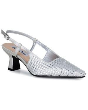 Lady Couture Shananr Slingback Pump - White
